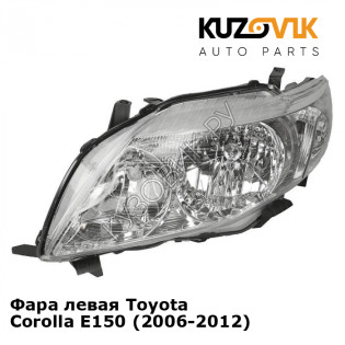 Фара левая Toyota Corolla E150 (2006-2012) KUZOVIK